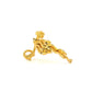 La Dragonne Cuff / Gold Vermeil & Sapphire Collar