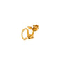La Dragonne Long Ring / Gold Vermeil & Plain Collar