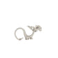 La Dragonne Long Ring / Silver & Plain Collar