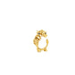 La Dragonne Mini Ring / Gold Vermeil & Plain Collar