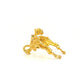 La Dragonne Cuff / Gold Vermeil & Sapphire Collar