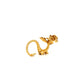 La Dragonne Long Ring / Gold Vermeil & Plain Collar