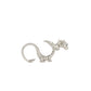 La Dragonne Long Ring / Silver & Plain Collar