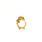 La Dragonne Mini Ring / 18K Gold & Sapphire Necklace