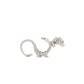 La Dragonne Long Ring / Silver & Plain Collar