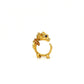 La Dragonne Mini Ring / 18K Gold & Sapphire Necklace