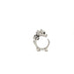 La Dragonne Mini Ring / Silver & Sapphire Collar