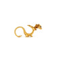 La Dragonne Long Ring / Gold Vermeil & Plain Collar