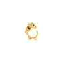 La Dragonne Mini Ring / Gold Vermeil & Plain Collar