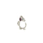La Dragonne Mini Music Ring / Silver