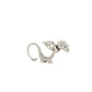 La Dragonne Long Ring / Silver & Plain Collar