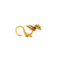 La Dragonne Long Ring / Gold Vermeil & Plain Collar