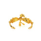 La Dragonne Cuff / Gold Vermeil & Sapphire Collar