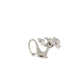 La Dragonne Long Ring / Silver & Plain Collar