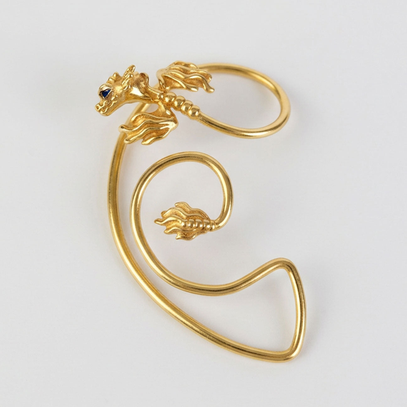 La Dragonne Ear Wrap / Gold Vermeil