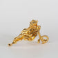 La Dragonne Cuff / Gold Vermeil & Sapphire Collar