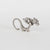 La Dragonne Long Ring / Silver & Plain Collar