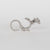 La Dragonne Long Ring / Silver & Plain Collar