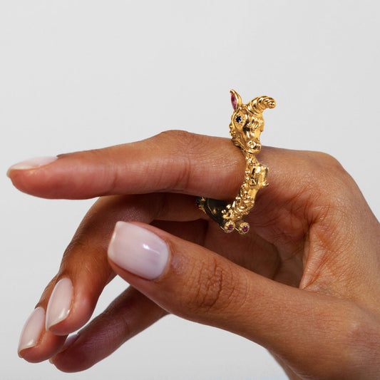 La Licorne Jumping Ring / 18K Gold - Price on Request