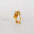 La Dragonne Mini Ring / 18K Gold & Sapphire Necklace