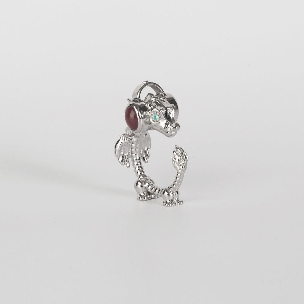 La Dragonne Mini Music Ring / Silver
