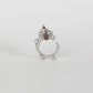 La Dragonne Mini Music Ring / Silver
