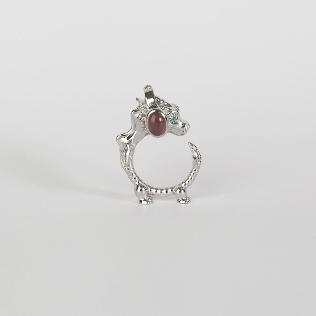 La Dragonne Mini Music Ring / Silver