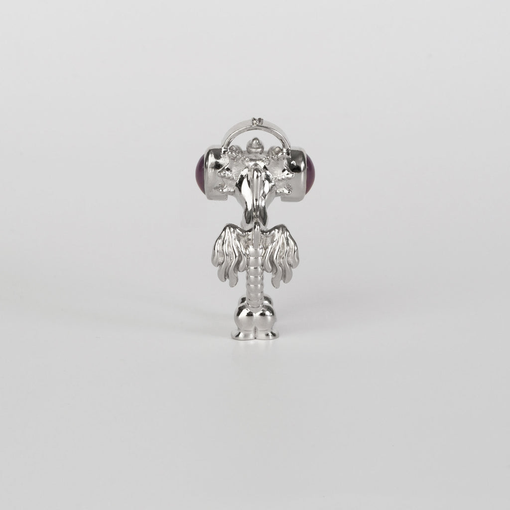La Dragonne Mini Music Ring / Silver