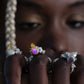La Dragonne Mini Music Ring / Duotone Silver & Yellow