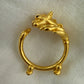 La Petite Dragonne Sleepy / 18K Gold Ring & Standing Sculpture