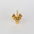 La Dragonne Long Ring / Gold Vermeil & Plain Collar