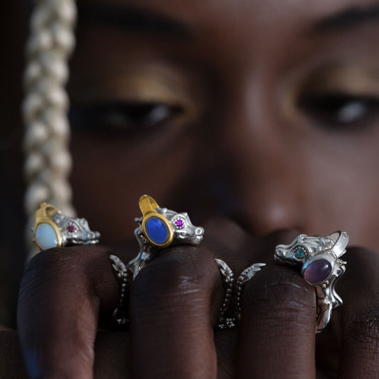 La Dragonne Music Ring / Sapphire